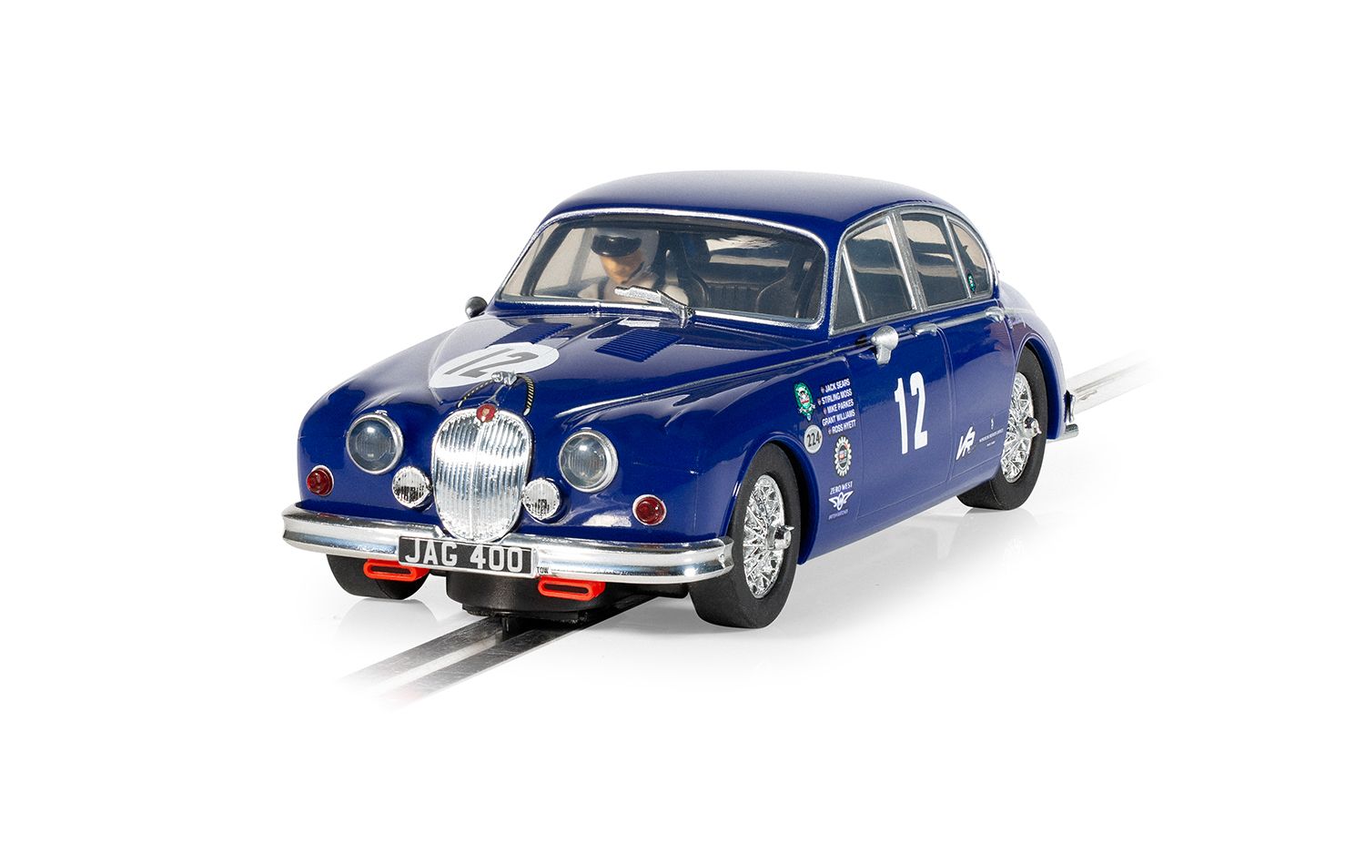 Scalextric 1:32 Scale - 2022 Jaguar MK2 - Grant Williams Racing - C4596