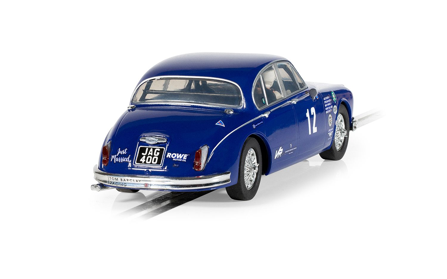 Scalextric 1:32 Scale - 2022 Jaguar MK2 - Grant Williams Racing - C4596