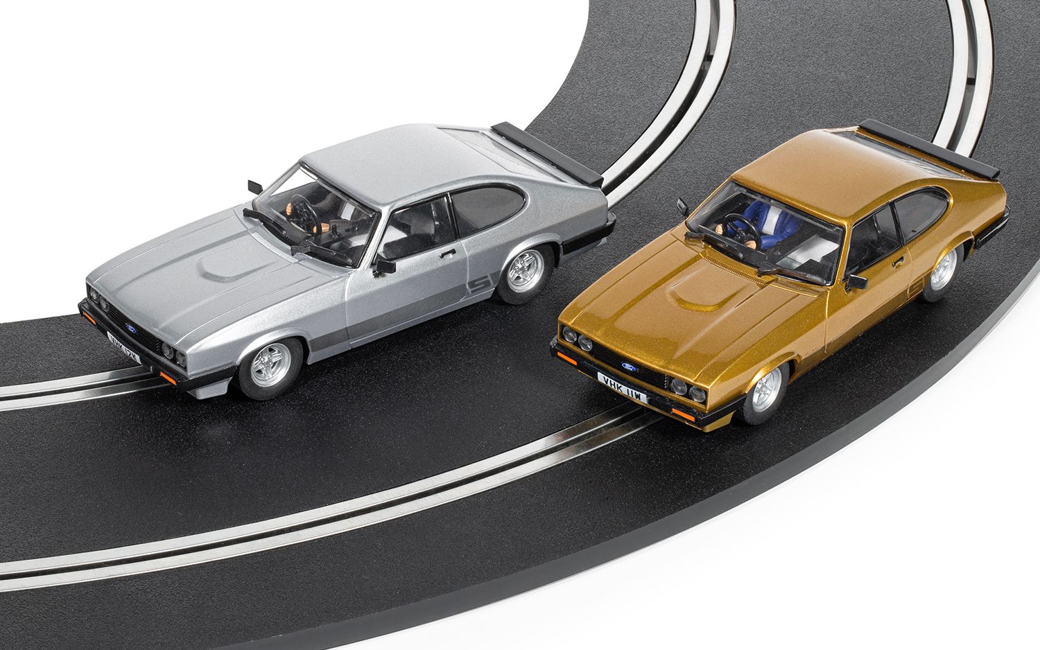 Scalextric 1:32 Scale - The Professionals Ford Capri Mk III - Twin Car Pack - C4642