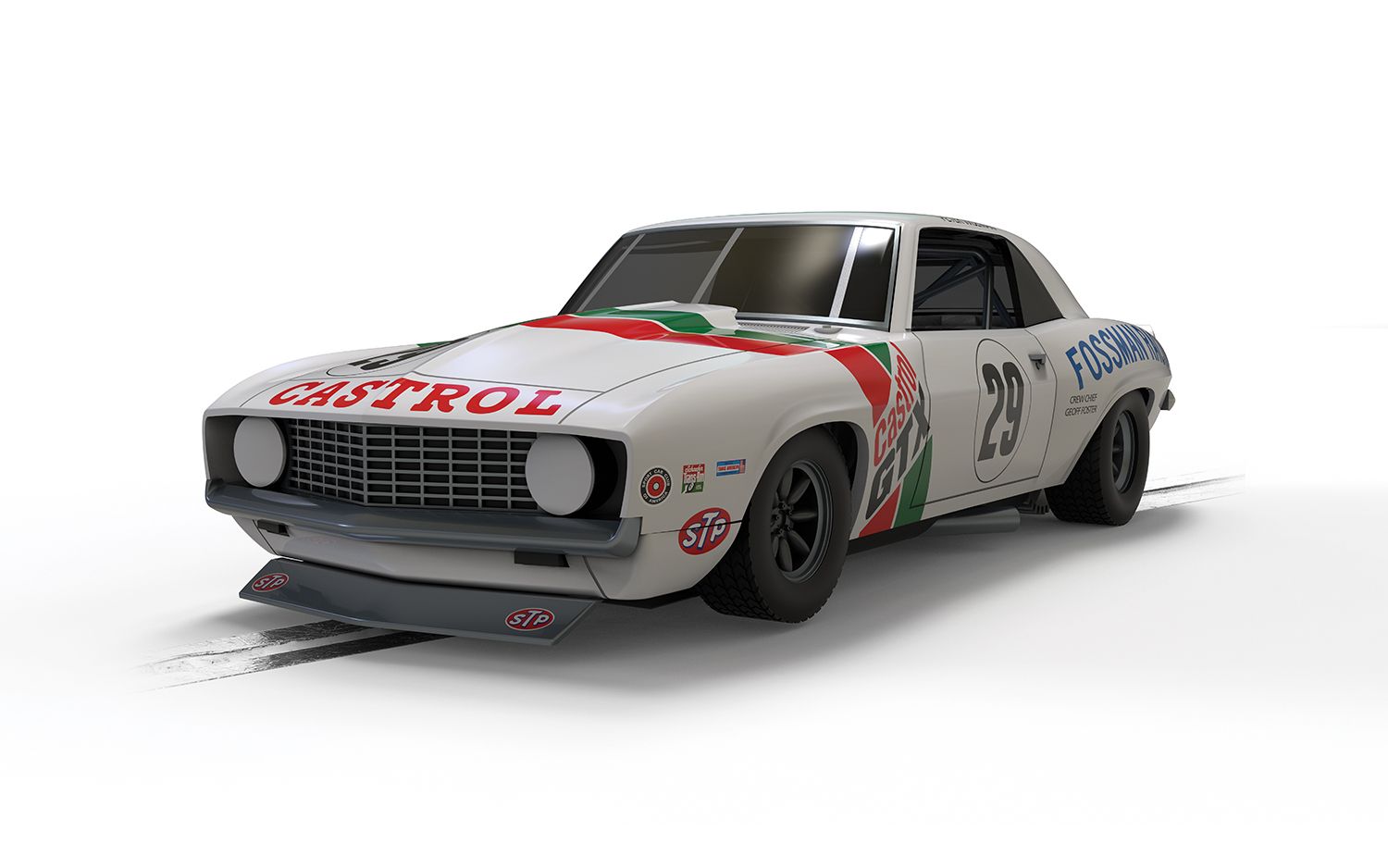 Scalextric 1:32 Scale - 1971 Chevrolet Camaro - Castrol Racing Trans Am - C4643