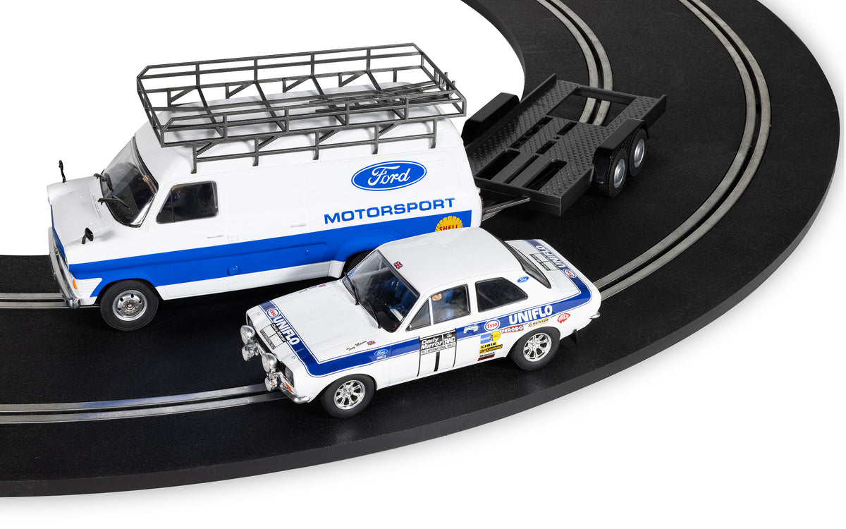 Scalextric Ford Transit MK1 and MK1 Escort - Ford Motorsport Twin Pack - C4649A