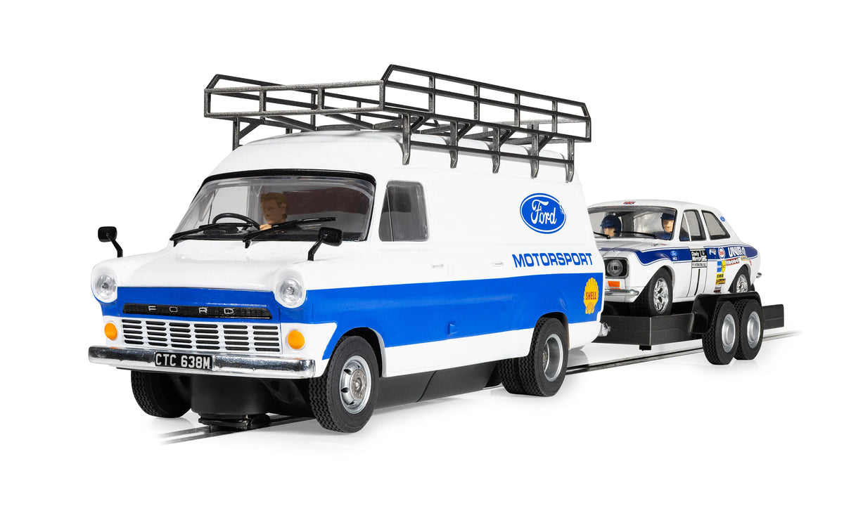 Scalextric Ford Transit MK1 and MK1 Escort - Ford Motorsport Twin Pack - C4649A