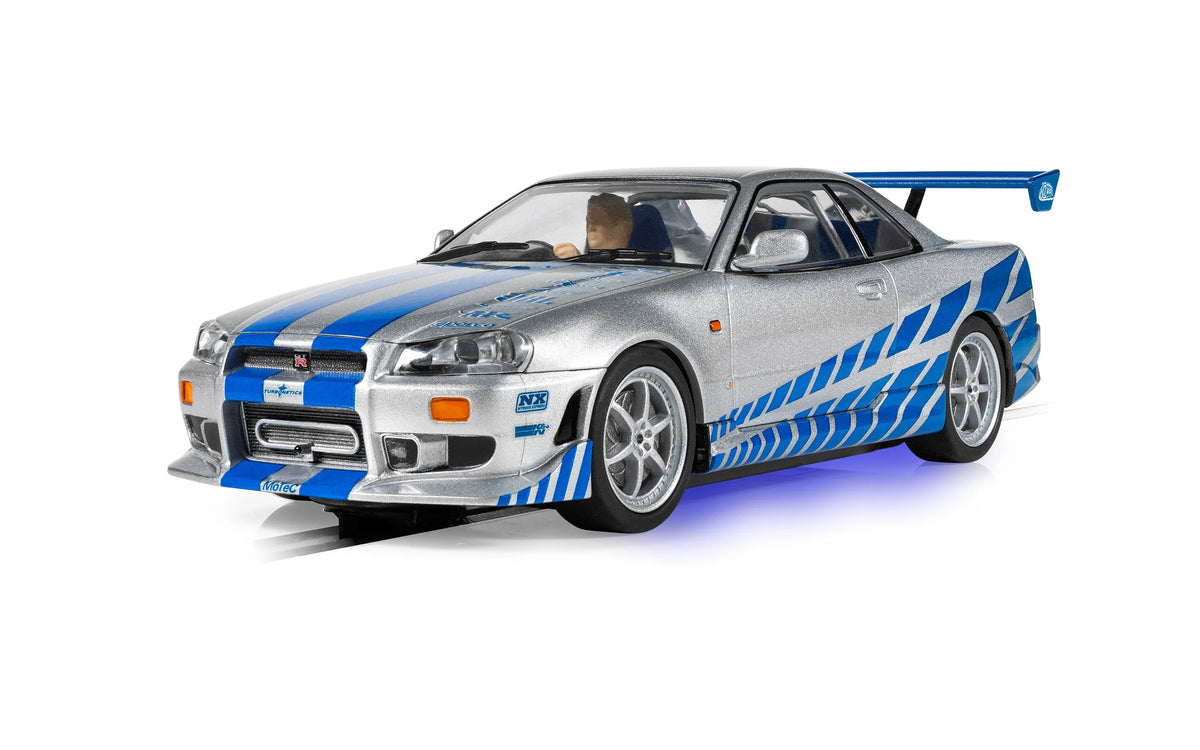 Scalextric 1:32 Scale - Nissan Skyline GT-R (R34), Fast and Furious - C4674