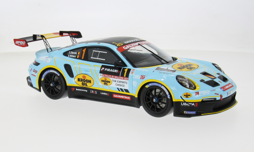 IXO 1:18 Diecast - Porsche 992, Rallye Wallonien, 2025, C.Cherain, Blue - IXO18RMC254.22