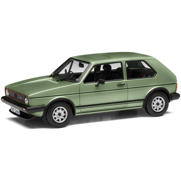 Corgi 1:43 Diecast - Volkswagen VW Golf MkI GTI, Inari Silver/Green - VA12010
