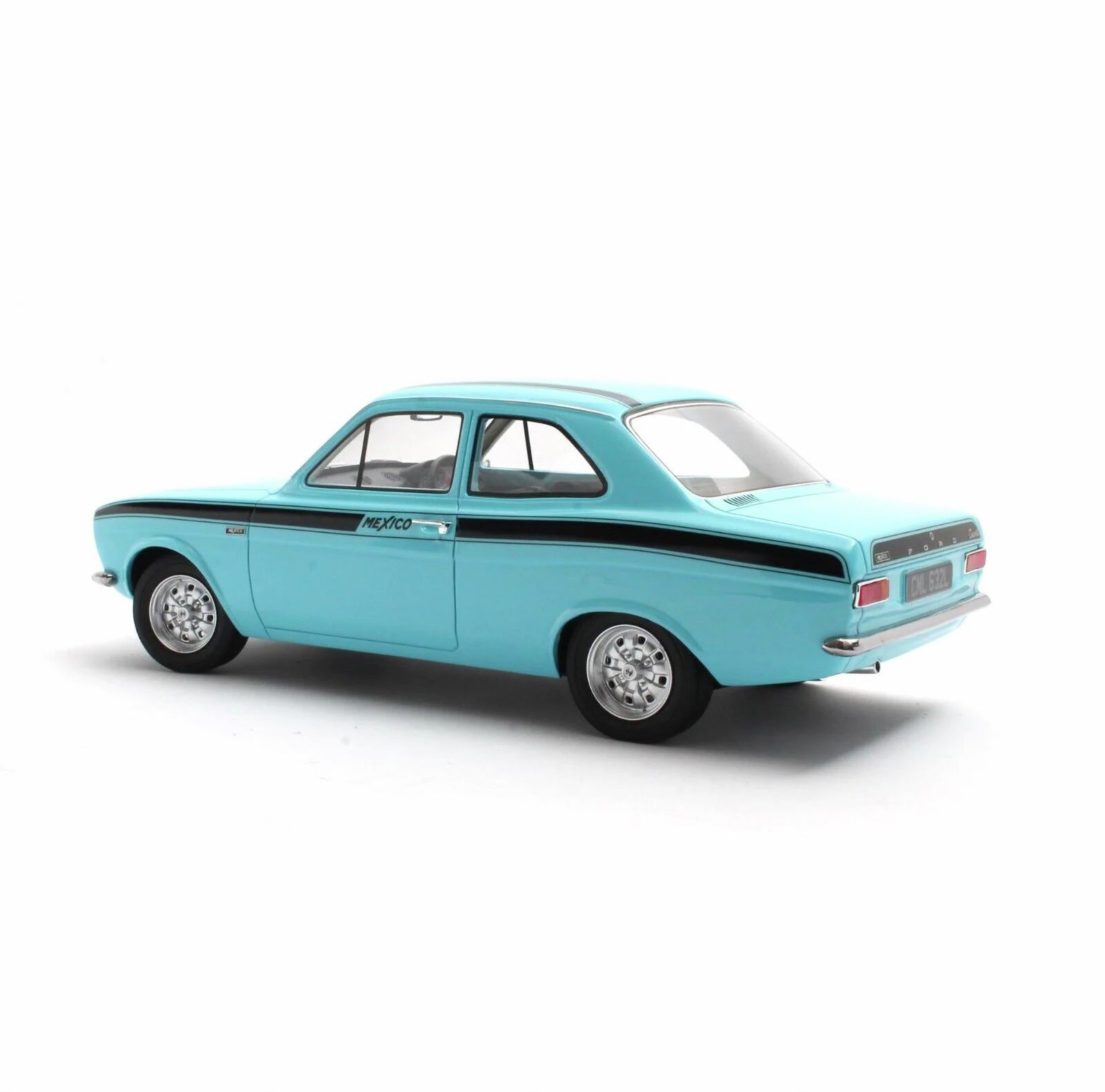 CULT 1:18 Scale Model 1973 Ford Escort Mk1 Mexico - Blue - CML063-2 - Only 96 Made