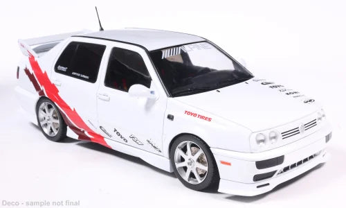 MCG 1:18 Diecast - 1992 VW Volkswagen Vento / Jetta Custom, White - MCG18502