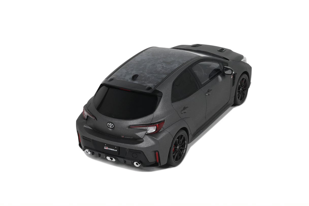 OTTO 1:18 Scale Resin Model Car - 2022 Toyota Corolla GR Morizo , Grey- OT451