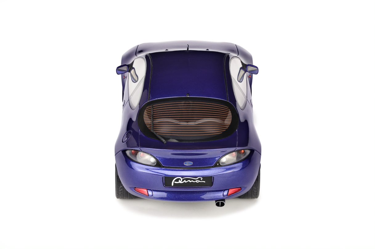 OTTO 1:18 Scale Resin Model Car - 1999 Ford Puma Racing, Imperial Blue (OT428)