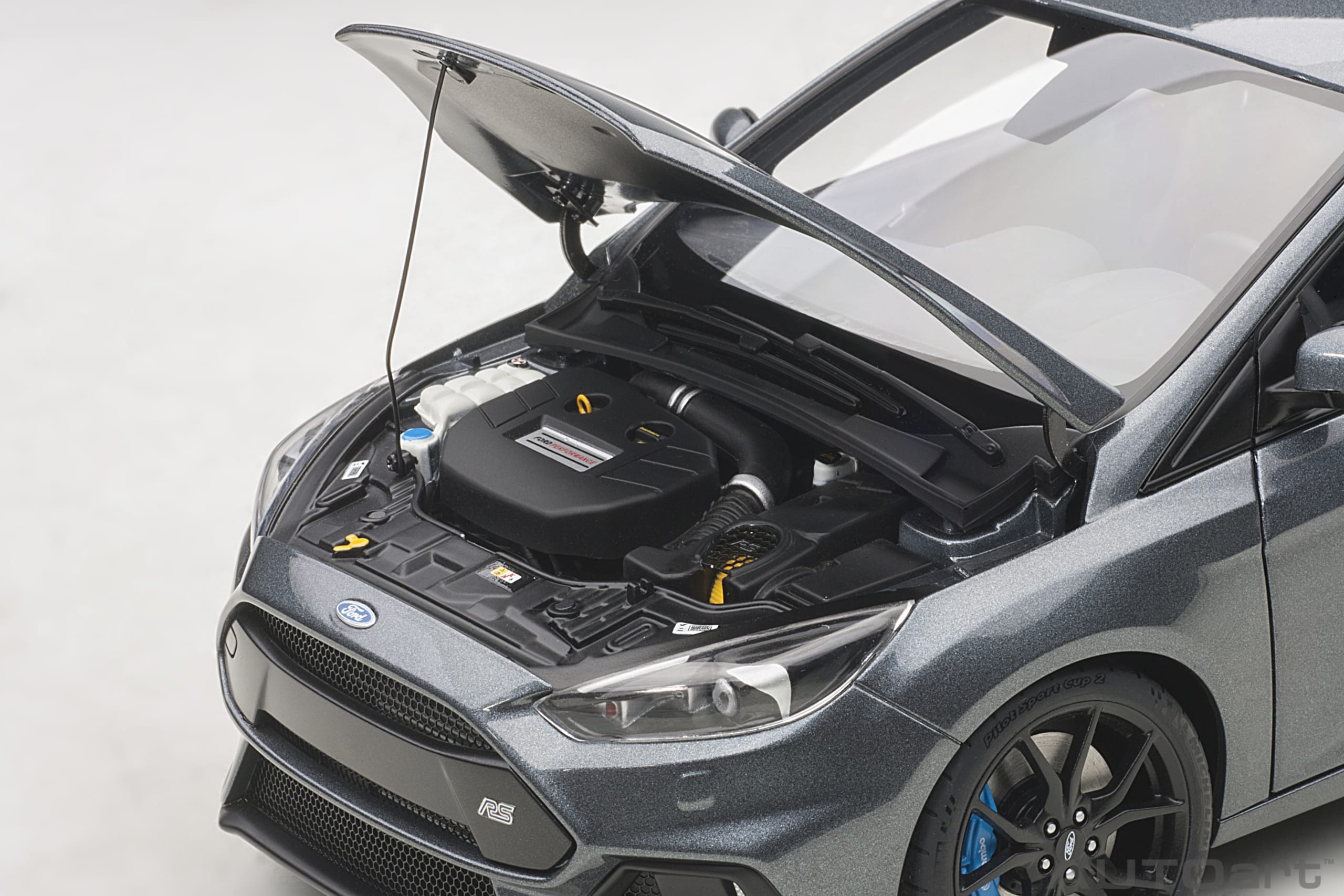 Autoart 1:18 Ford Focus RS 2016, Stealth Grey, (full openings) 72954