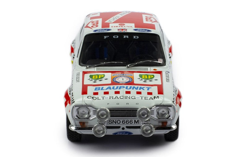 IXO 1:18 Ford Escort Mk1 RS 1600 #1 1000 Lakes Rally 1974 T.Makinen/H.Liddon