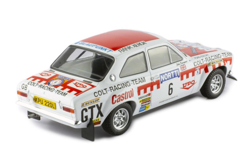 IXO 1:18 Ford Escort MK I RS 1600 #6 1000 Lakes Rally 1974 H.Mikkola/J.Davenport