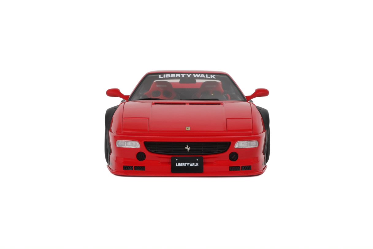 GT Spirit 1:18 Scale Resin Model, 2023 Ferrari F355 Liberty Walk - Red - GT468