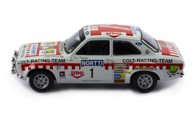 IXO 1:18 Ford Escort Mk1 RS 1600 #1 1000 Lakes Rally 1974 T.Makinen/H.Liddon
