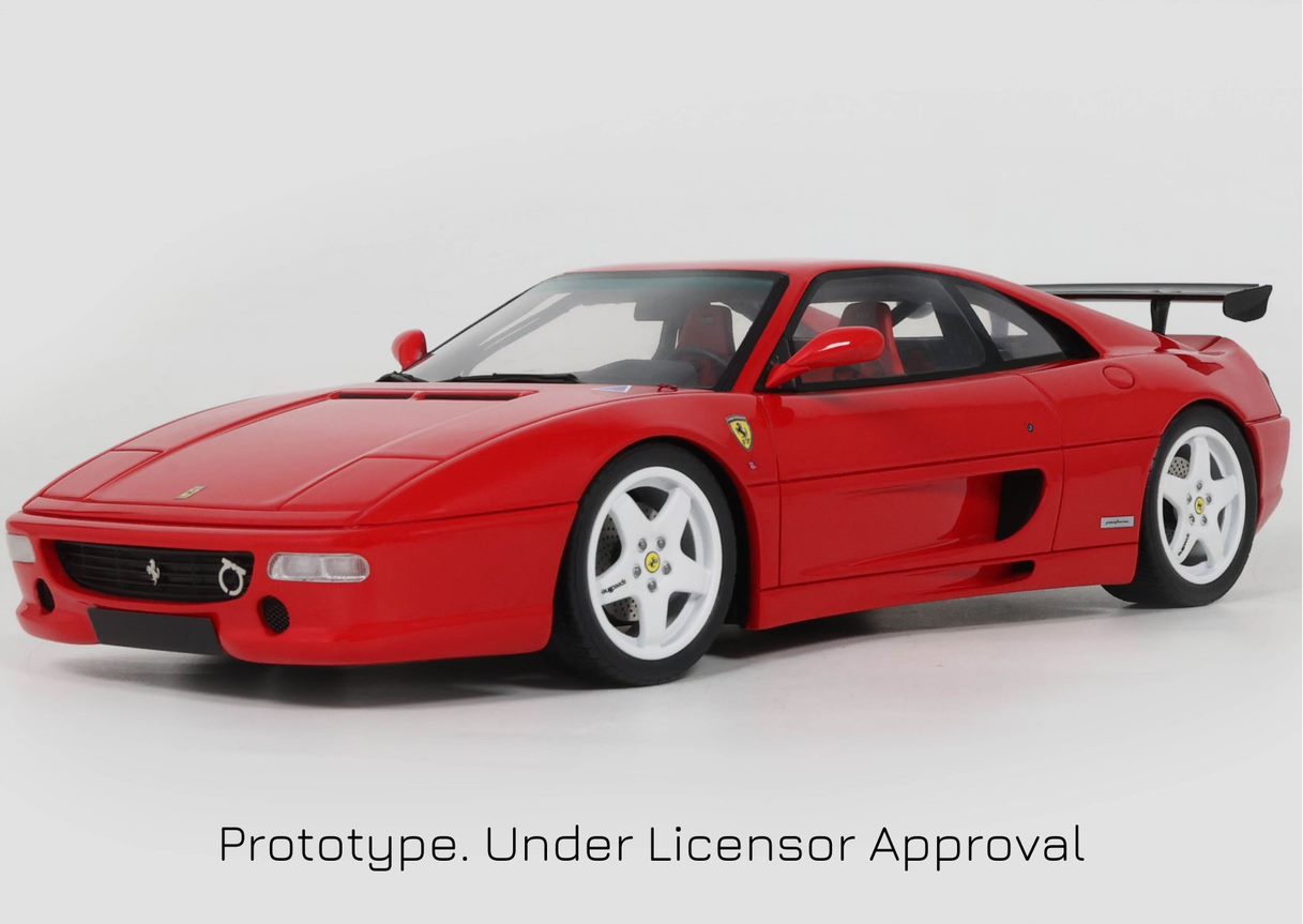 GT Spirit 1:18 Scale Resin Model, 1995 Ferrari F355, Challenge Red - GT474