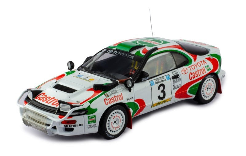 IXO 1:18 1982 Toyota Celica Turbo 4WD (ST185) #3, I Duncan/I Munro - Safari Rally