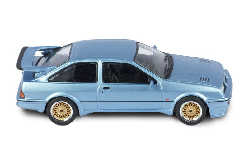 IXO 1:43 Scale Diecast Model Car - 1987 Ford Sierra Cosworth in Moonstone Blue