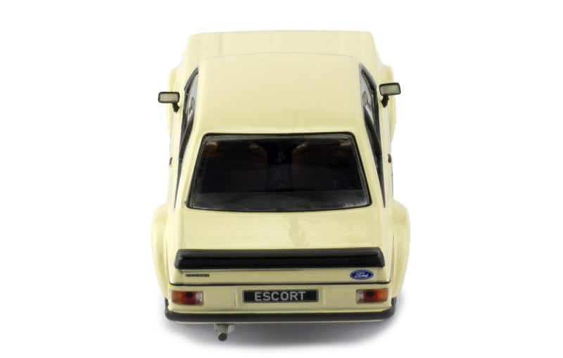 IXO 1:43 Scale Diecast Model Car - 1975 Ford Escort Mk2 RS 1800, Beige - CLC538N.22