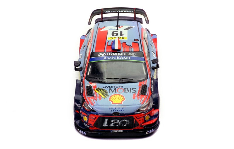IXO 1:43 Scale Diecast Model Car - Hyundai i20 No.19 WRC Rally Catalunya 2019