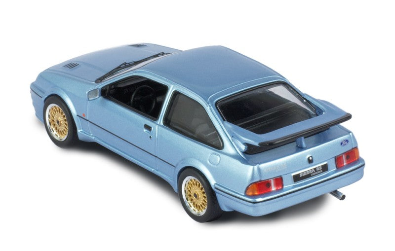 IXO 1:43 Scale Diecast Model Car - 1987 Ford Sierra Cosworth in Moonstone Blue