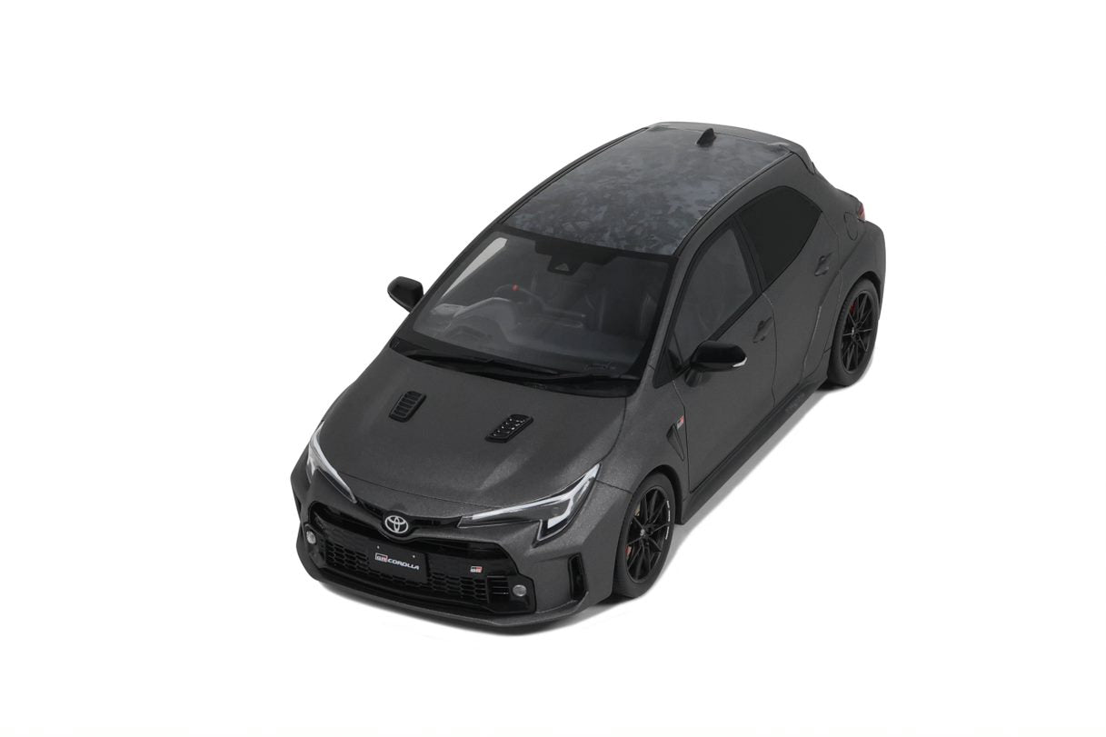 OTTO 1:18 Scale Resin Model Car - 2022 Toyota Corolla GR Morizo , Grey- OT451
