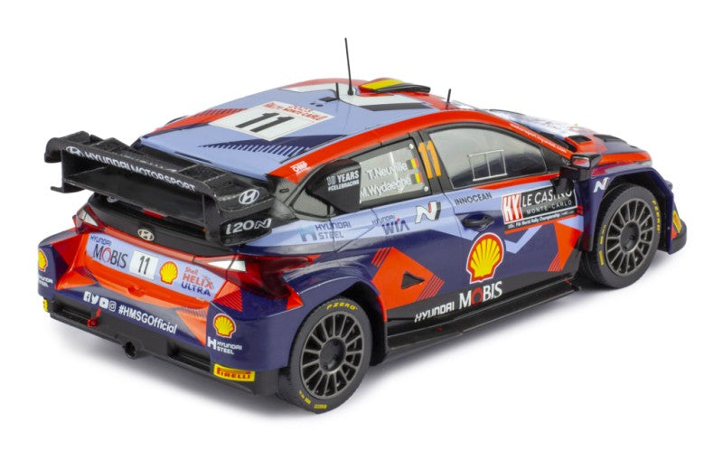 IXO 1:18 Hyundai i20 N Rally1 #11 T Neuville - M Wydaeghe, Rallye Monte Carlo 2023