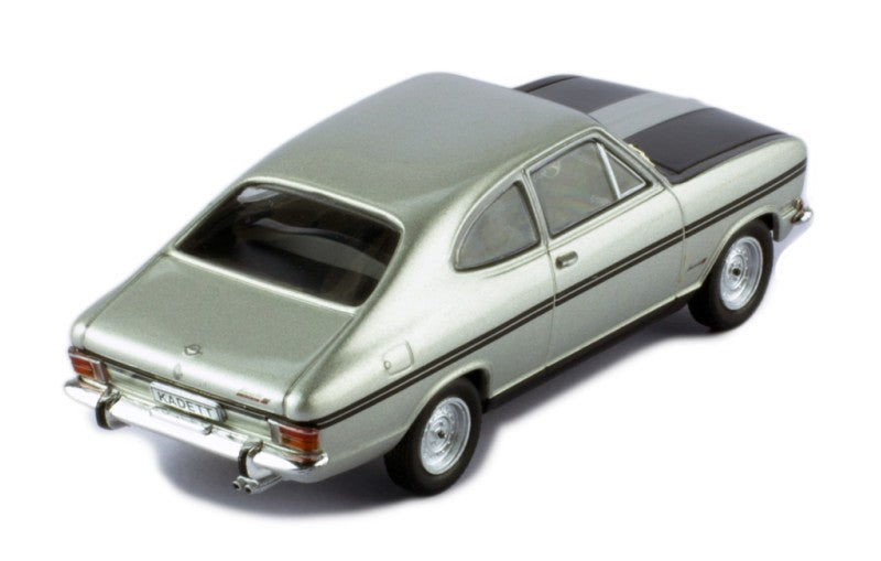 IXO 1:43 Scale Diecast Model Car - 1966 Opel Kadett B Coupe Rallye - SILVER