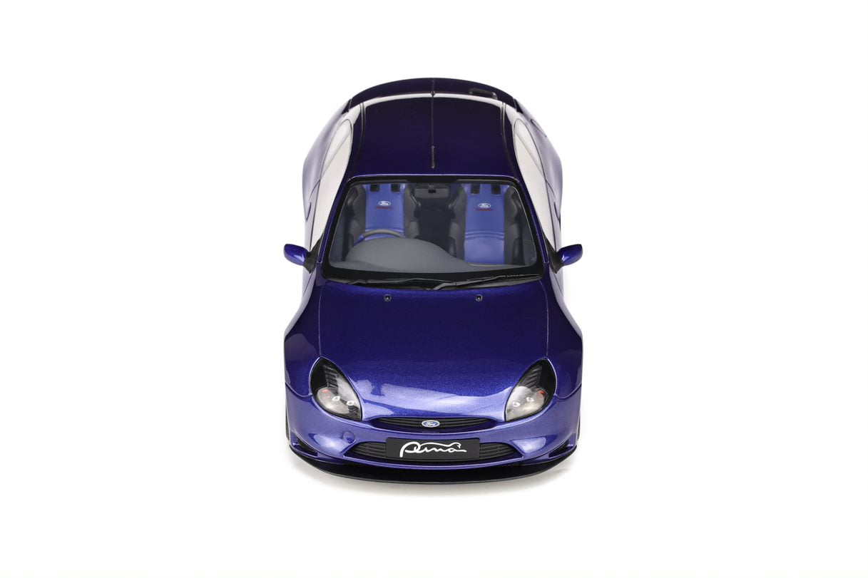 OTTO 1:18 Scale Resin Model Car - 1999 Ford Puma Racing, Imperial Blue (OT428)