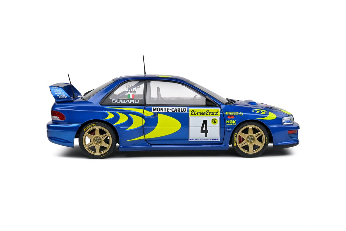 Solido 1:18 - Subaru Impreza 22B STI WRC Rallye Monte Carlo 1997, #4, Liatti/Pons - S1807405