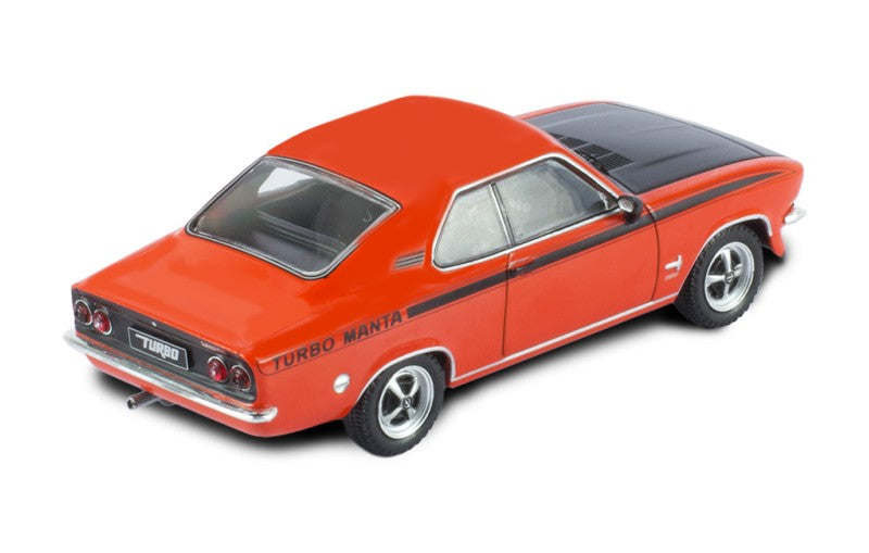IXO Diecast Model Car - 1:43 1973 Opel Manta A Turbo in Orange