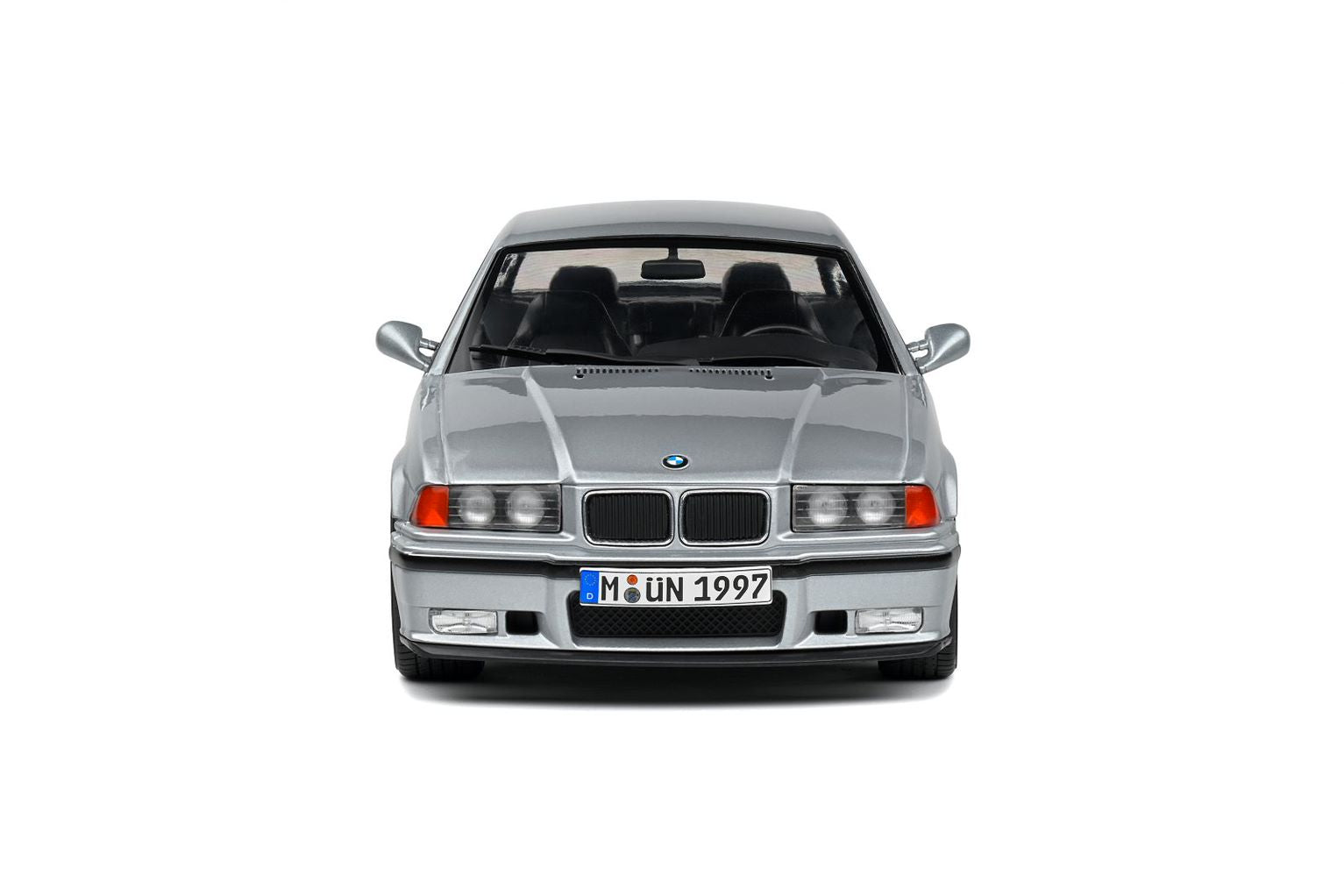 SOLIDO 1:18 Scale Diecast Model, 1990 BMW E36 M3 Coupe in Silver
