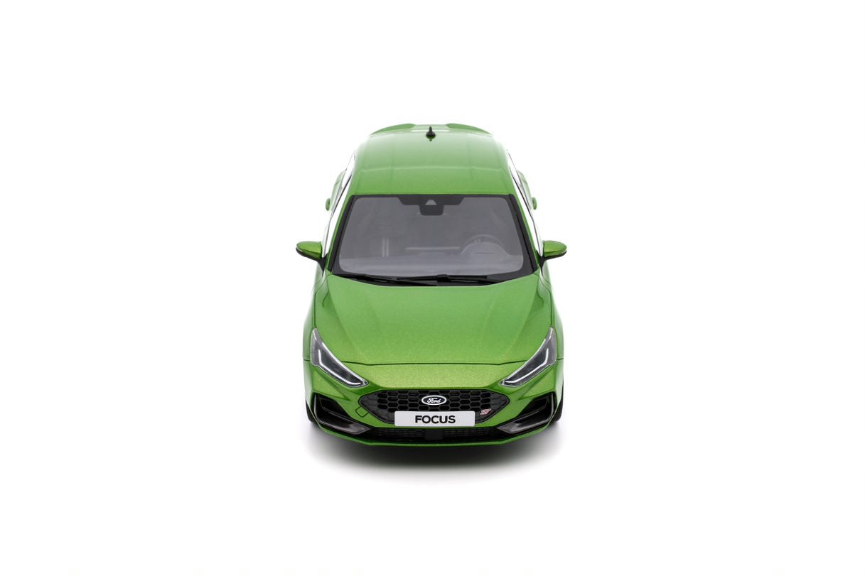 OTTO 1:18 Scale Resin Model Car - 2022 Ford Focus ST MK5 Phase 2 - Green (OT450)