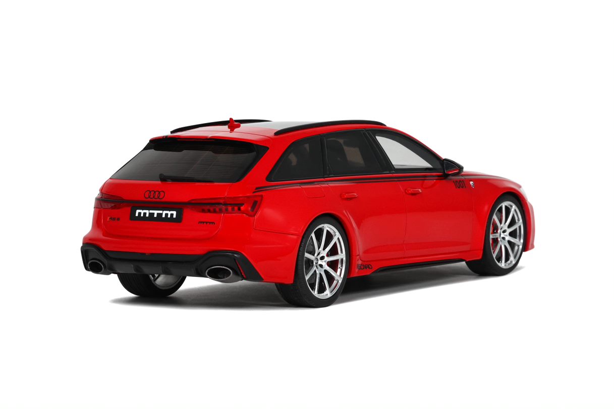 GT Spirit 1:18 Scale Resin Model Car 2021 Audi RS 6 (C8) MTM Red - GT432