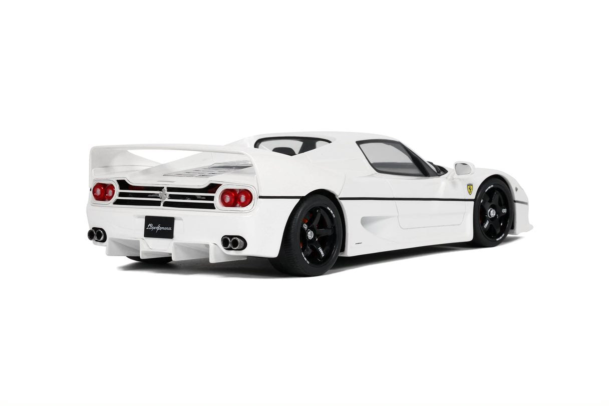GT Spirit 1:18 Scale Resin Model Ferrari F50 LBWK Liberty Walk Body Kit, White - GT437