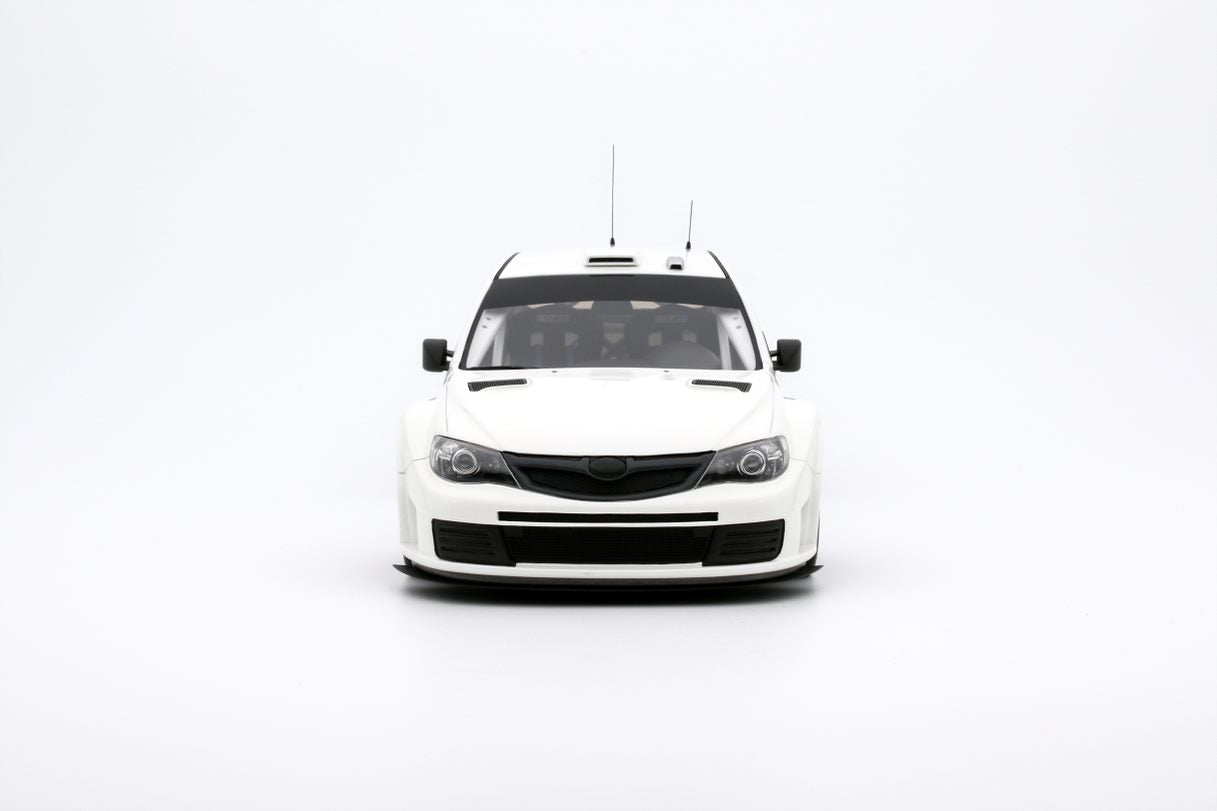 OTTO 1:18 Scale Resin Model Car - 2008 Subaru Impreza with Customised Parts, White - OT1037