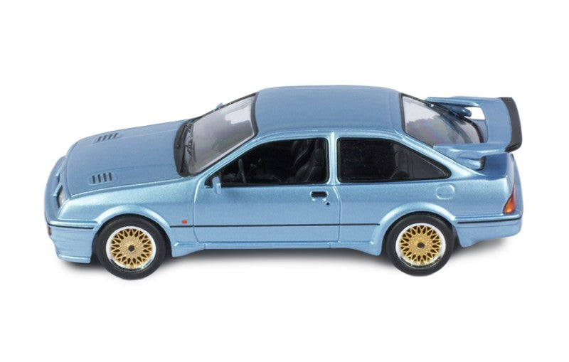IXO 1:43 Scale Diecast Model Car - 1987 Ford Sierra Cosworth in Moonstone Blue