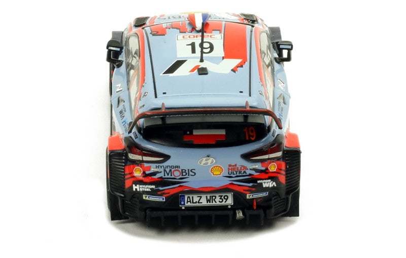 IXO 1:43 Scale Diecast Model Car - Hyundai i20 WRC No.19 WRC Rally Chile 2019