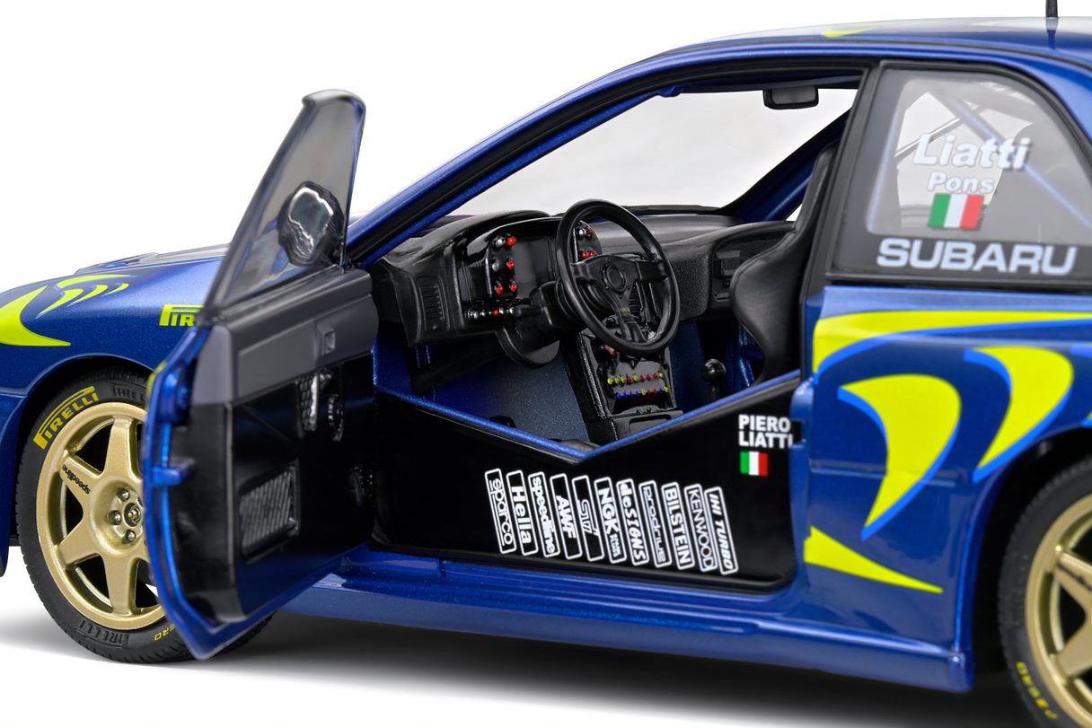 Solido 1:18 - Subaru Impreza 22B STI WRC Rallye Monte Carlo 1997, #4, Liatti/Pons - S1807405