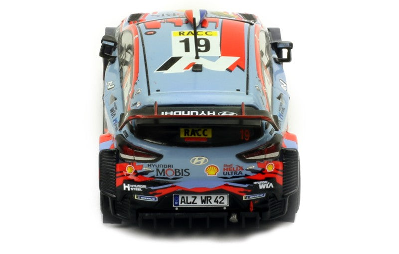 IXO 1:43 Scale Diecast Model Car - Hyundai i20 No.19 WRC Rally Catalunya 2019