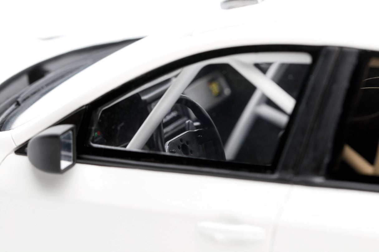 OTTO 1:18 Scale Resin Model Car - 2008 Subaru Impreza with Customised Parts, White - OT1037
