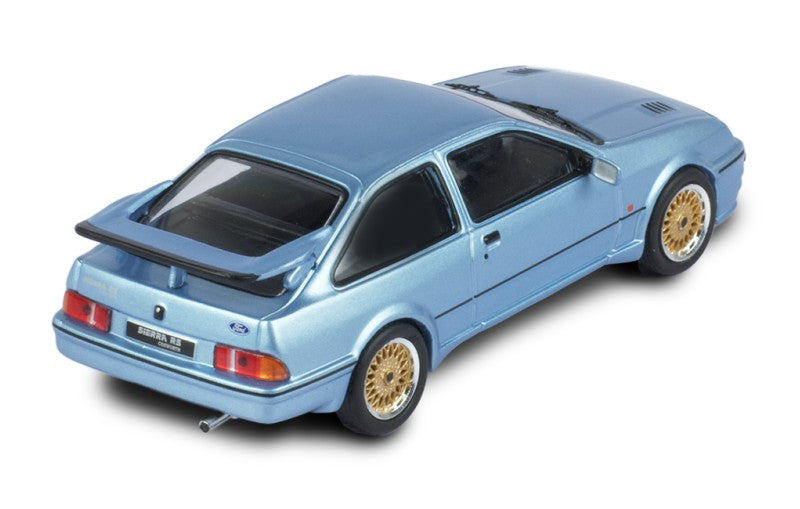 IXO 1:43 Scale Diecast Model Car - 1987 Ford Sierra Cosworth in Moonstone Blue