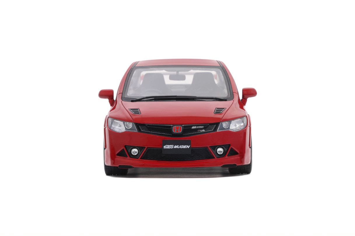 OTTO 1:18 Scale Resin Model Car - 2008 Honda Civic Type R Mugen RR FD2 , Red - OT1019