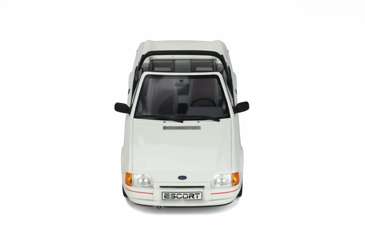 OTTO 1:18 Scale Resin - Ford Escort XR3i Mk4 Convertible, White - OT398