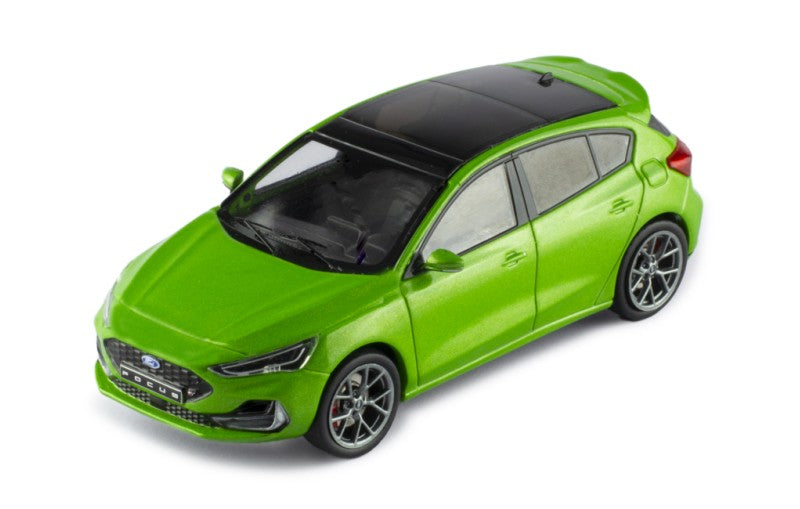 IXO 1:43 Diecast Model Car - 2022 FORD Focus ST - Metallic Green