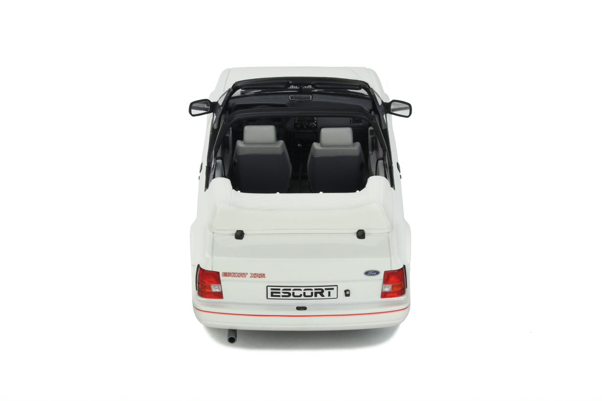 OTTO 1:18 Scale Resin - Ford Escort XR3i Mk4 Convertible, White - OT398