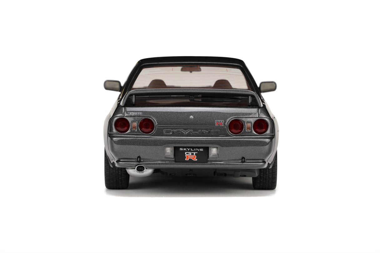 OTTO 1:18 Scale Resin Model Car - Nissan Skyline GT (R32) - Metallic Grey (OT411)