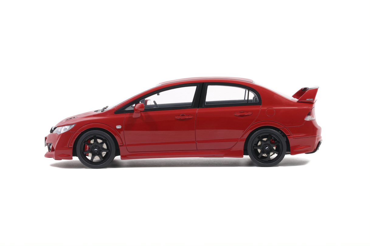 OTTO 1:18 Scale Resin Model Car - 2008 Honda Civic Type R Mugen RR FD2 , Red - OT1019