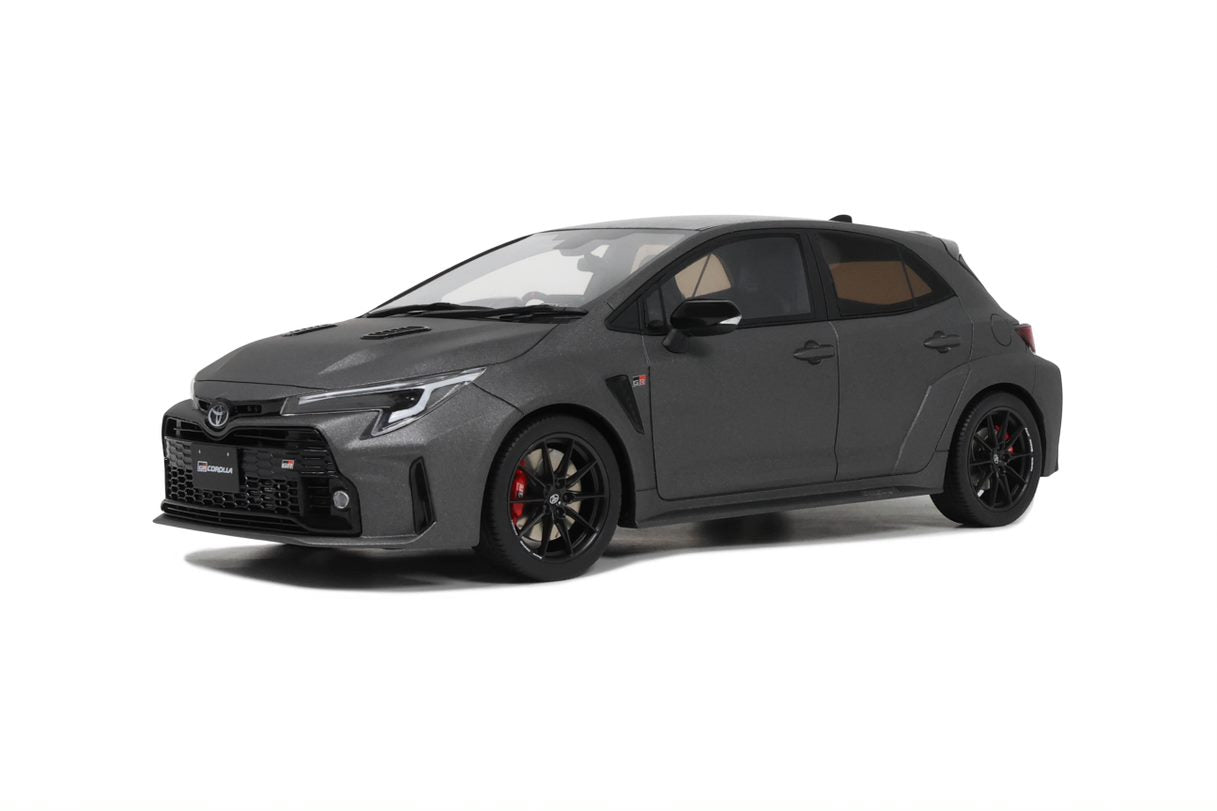 OTTO 1:18 Scale Resin Model Car - 2022 Toyota Corolla GR Morizo , Grey- OT451