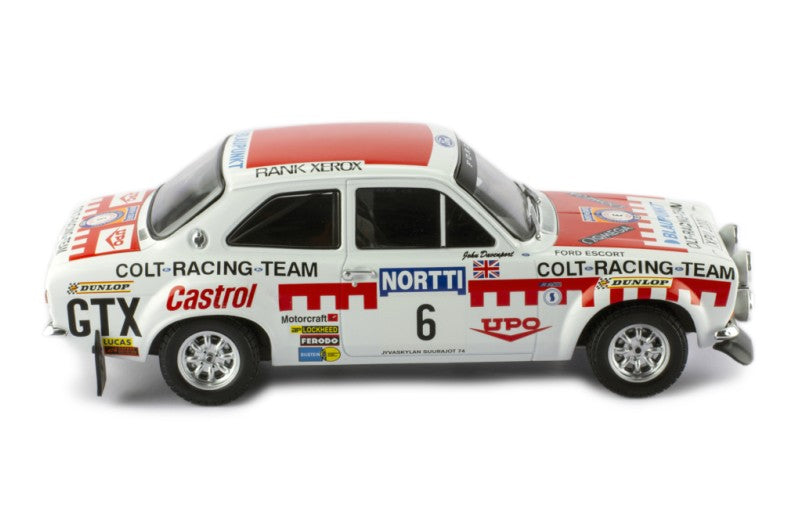 IXO 1:18 Ford Escort MK I RS 1600 #6 1000 Lakes Rally 1974 H.Mikkola/J.Davenport