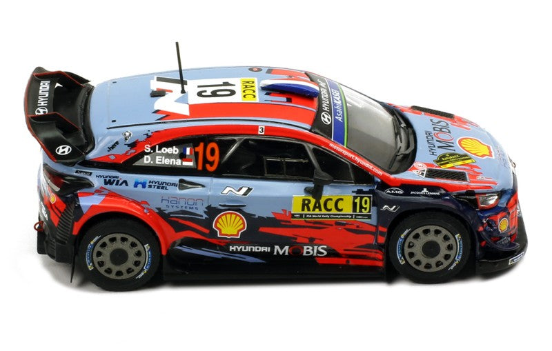 IXO 1:43 Scale Diecast Model Car - Hyundai i20 No.19 WRC Rally Catalunya 2019